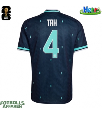 Tyskland Jonathan Tah #4 Bortatröja VM 2026 Kortärmad